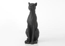 Esprit d'autrefois revendeur Amadeus, vous propose la statue panthere noire mate 113 cm, livraison dans toute la France