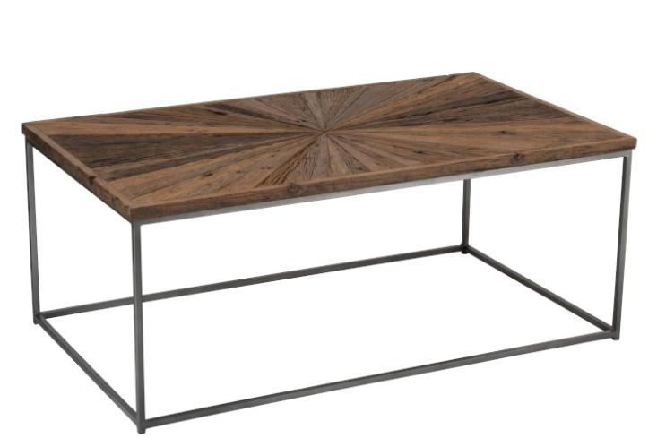 Esprit d'autrefois revendeur Jolipa vous propose la table de salon en bois recyclé