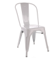 Esprit d'Autrefois vous propose les chaises industrielles en coloris blanc au meilleur prix