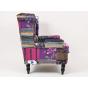 Grand fauteuil patchwork SILKY
