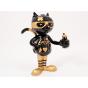 Esprit d'autrefois revendeur Drimmer Museum, vous propose le JAMES chat graffeur noir