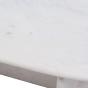 Table basse marbre blanc Ombeline